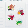 Fruit Teas Planner Stickers (S-507)