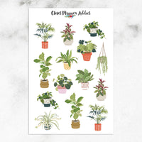 House Plant Planner Stickers (S-516)