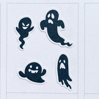 Halloween Ghosts Planner Stickers (S-519)