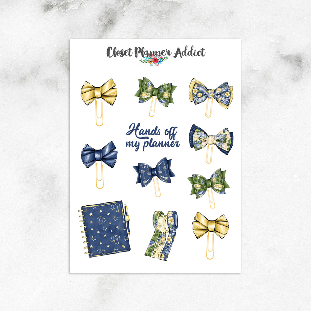 Spring Planner Stationery Stickers (S-524)