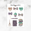 Beach Planner Stationery Stickers (S-526)