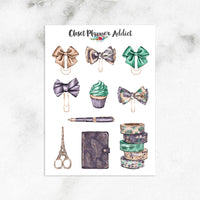 Beach Planner Stationery Stickers (S-526)