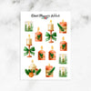 Christmas Candles Planner Stickers (S-529)
