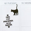 Cat Lovers and Quotes Planner Stickers by Closet Planner Addict (S-543)