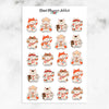 Lucky Cat Planner Stickers (S-552)