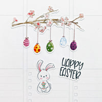 Happy Easter Planner Stickers (S-553)