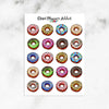 Cute Doughnuts Planner Stickers (S-567)