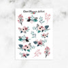 Floral Bouquets Planner Stickers (S-570)