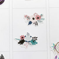 Floral Bouquets Planner Stickers by Closet Planner Addict (S-570)