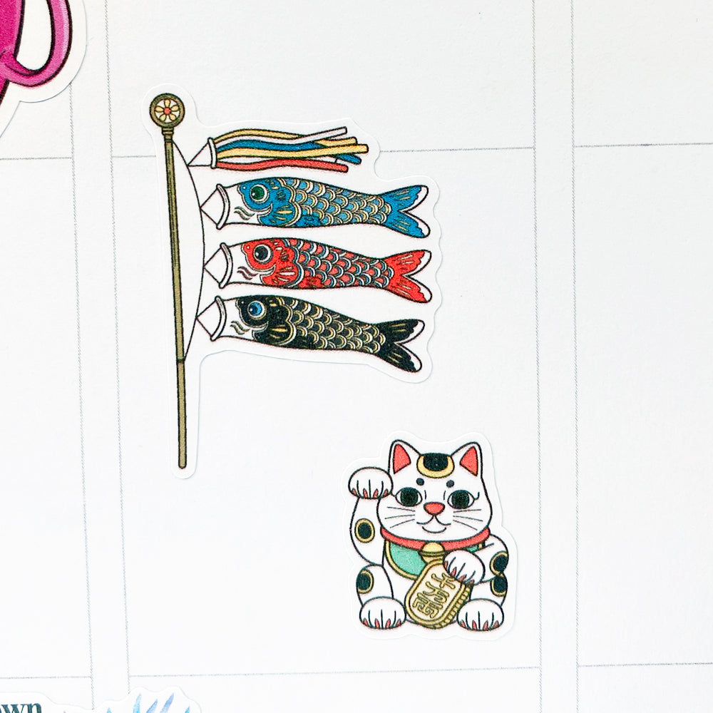 Beautiful Japan Planner Stickers by Closet Planner Addict (S-581)