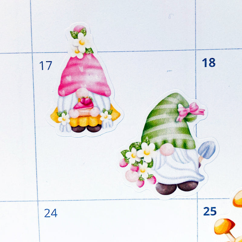 Strawberry Short Gnomes Planner Stickers by Closet Planner Addict (S-589)
