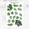 Monstera Planner Stickers | Plant Lovers (S-612)