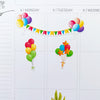 Colourful Balloons Planner Stickers by Closet Planner Addict (S-616)