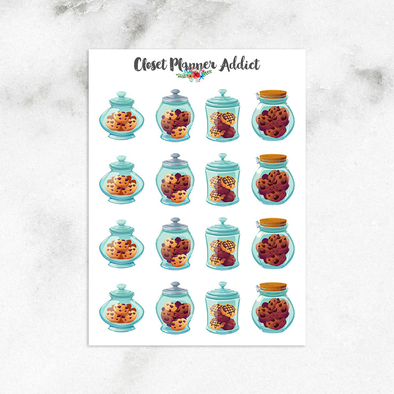 Cookie Jars Planner Stickers (S-623)