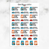 Restock Dog Cat Pet Food Planner Stickers (S-640)