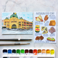 Flinders Street Station Melbourne Postcard (PC-001)