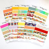 Washi Tape Samples | Sampler Cards