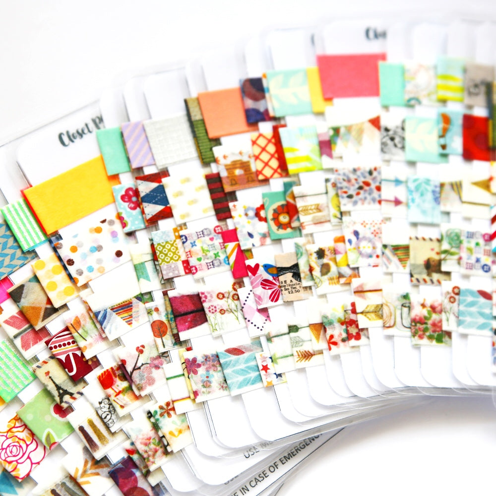 Washi Tape Samples | Sampler Cards