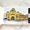 Flinders Street Station Melbourne Postcard (PC-001)