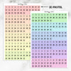 Tiny Dates Numbers Planner Stickers | Days Of The Month (DATE-001)