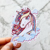 Unicorn Die Cut Sticker (DC-019)