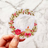 Christmas Wreaths Die Cut Stickers by Closet Planner Addict (DC-029)