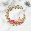 Christmas Wreaths Die Cut Stickers by Closet Planner Addict (DC-029)