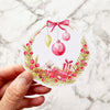 Christmas Wreaths Die Cut Stickers by Closet Planner Addict (DC-029)