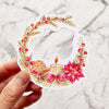Christmas Wreaths Die Cut Stickers by Closet Planner Addict (DC-029)