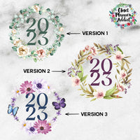 2023 Die Cut Stickers by Closet Planner Addict (DC-030)