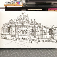 Flinders Street Station Melbourne Postcard (PC-001)
