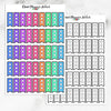 Mini Checklist and Page Flags Planner Stickers (FP-009)
