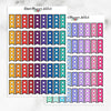 Mini Checklist and Page Flags Planner Stickers (FP-009)