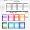 Meal Plan Planner Stickers (FP-027)