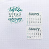 2022 Calendar Planner Stickers by Closet Planner Addict | Eucalyptus (FP-033)