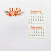 2022 Calendar Planner Stickers by Closet Planner Addict | Freesia (FP-034)