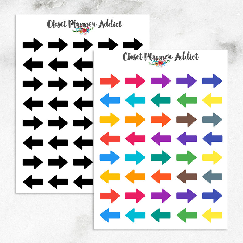 Arrow Icons Planner Stickers (I-032)