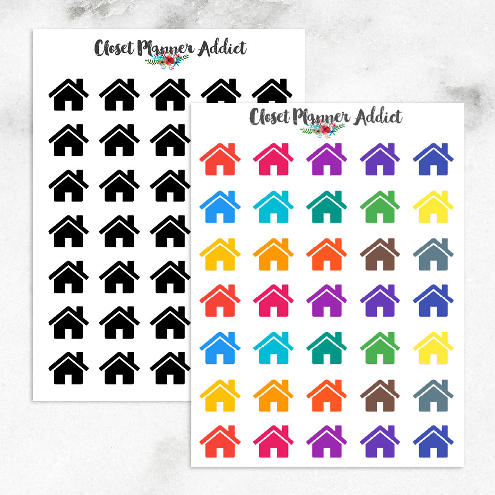 House Planner Stickers (I-071)