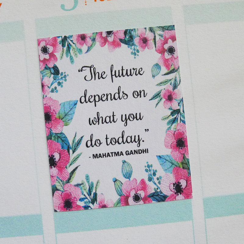 Motivational & Inspirational Quotes Planner Stickers (MS-005)