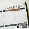 Weekend Planner Stickers (FP-006)