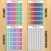 Mini Checklist and Page Flags Planner Stickers (FP-009)