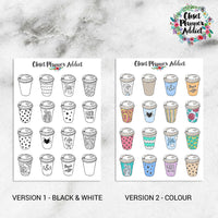 Takeaway Coffee Planner Stickers