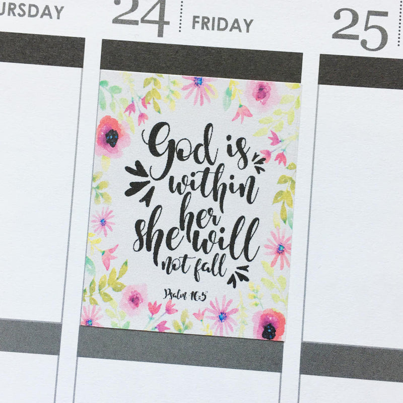 Christian Bible Verses and Scriptures Planner Stickers (MS-020)