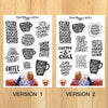 Coffee Quotes Planner Stickers (MGB-JAN18)