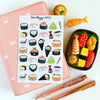 Kawaii I Love Sushi Planner Stickers (MGB-OCT17)