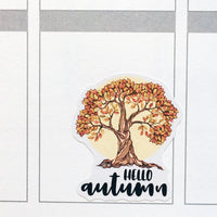 Hello Spring Summer Autumn Winter Planner Stickers (S-313)