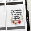 Christian Bible Verses and Scriptures Planner Stickers (MS-023)