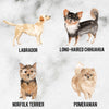 Watercolour Dogs Planner Stickers (S-324)