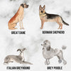 Watercolour Dogs Planner Stickers (S-324)