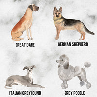 Watercolour Dogs Planner Stickers (S-324)